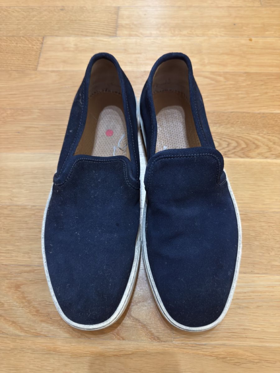Santoni Herrenschuhe: Santoni Blue Suede Men Size 42 – Gebraucht aus Emmenbrücke von slymewolf