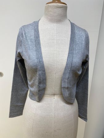 Grauer Bolero, Grösse M, NEU!!