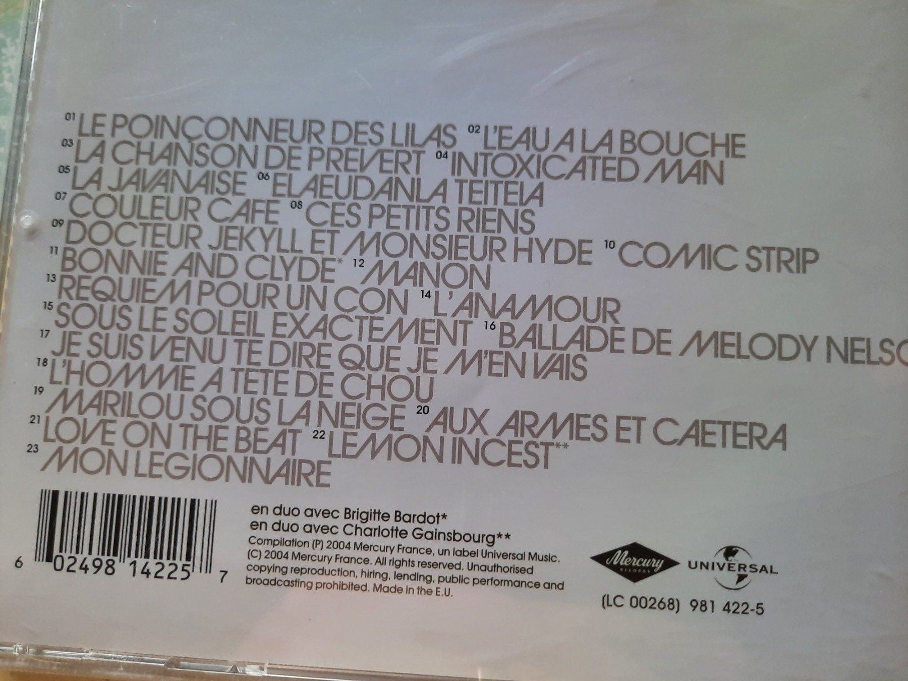 CDs: Cd De Gainsbourg à Gainsbarre – Gebraucht aus Pully von bro_n52j 2