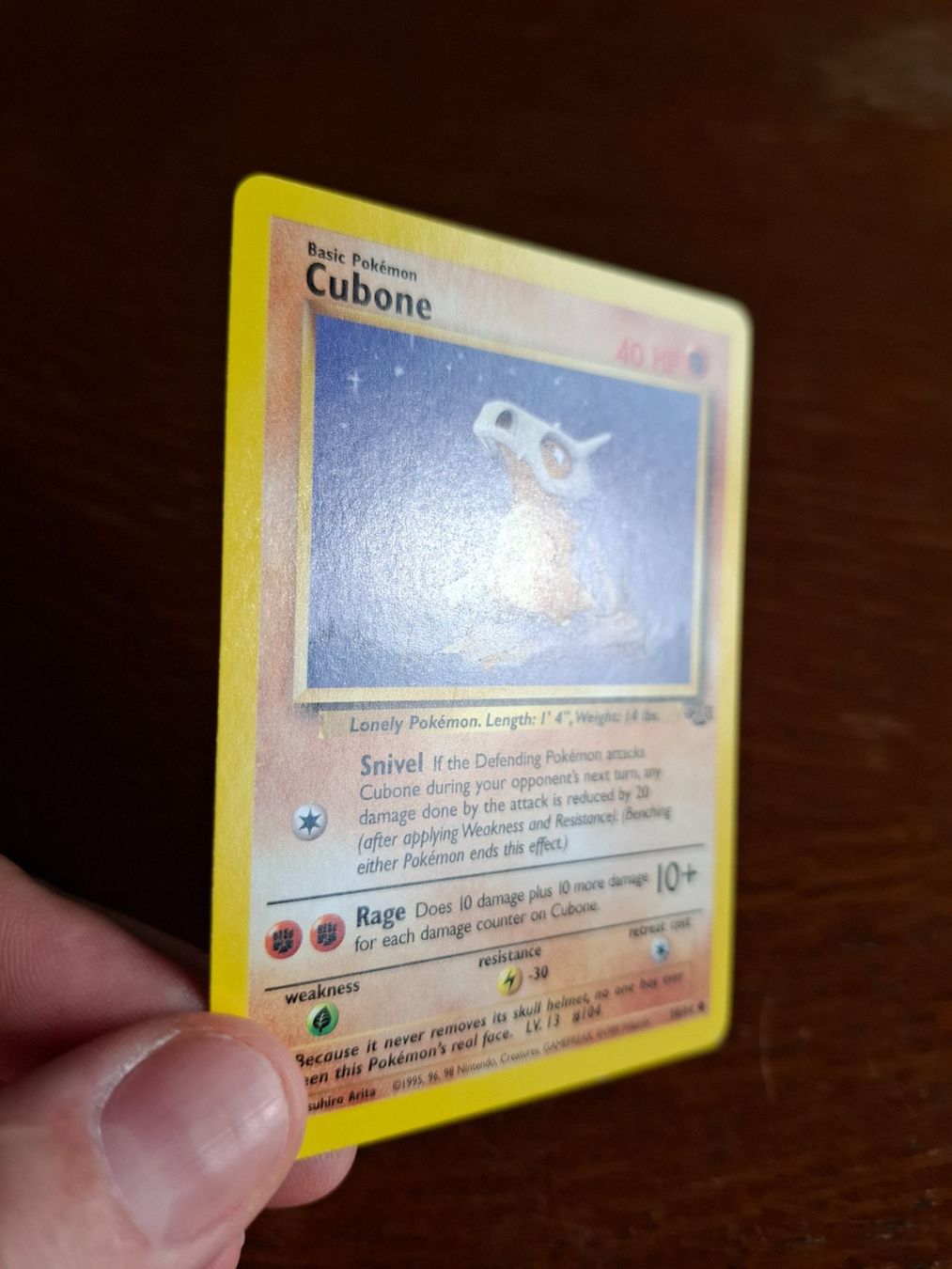 Pokémon Carte collezionabili: Pokemon Cubone Jungle Set 50/64 – Usato da Giornico venduto da ale_lc8k 2