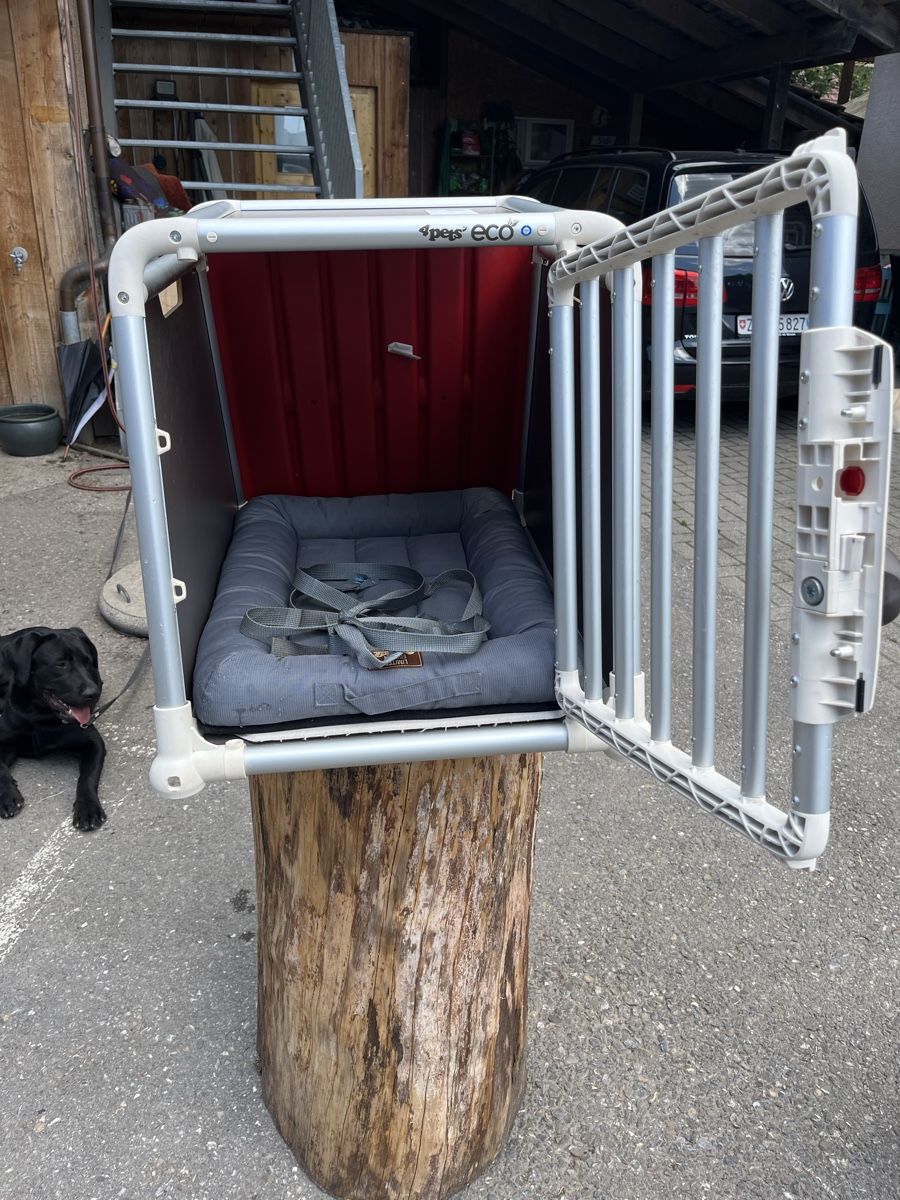 Gabbie, trasporto & Sicurezza: Hunde Transportbox – Usato da zwillikon venduto da fl1000 3