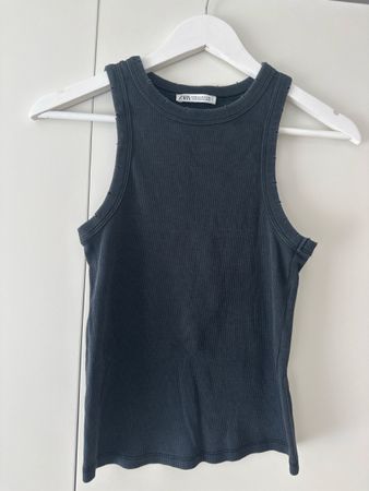 Damen Top Zara dunkelgrau Grösse M guter Zustand