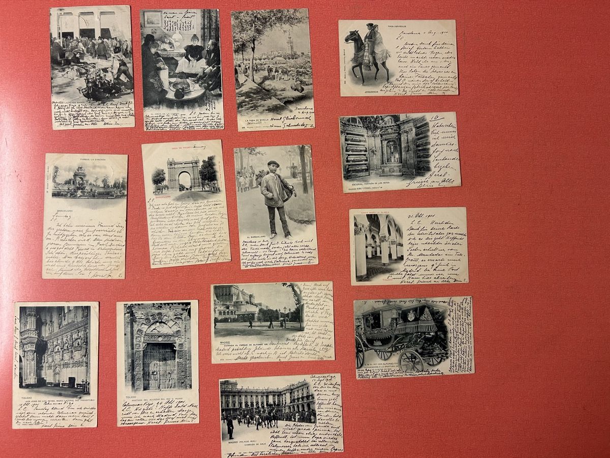 Cartes postales: Konvolut Ansichtskarten Spanien mit Stempel und Briefen – D'occasion à Lanzenhäusern par vic63 8