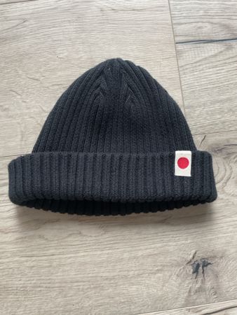 Beanie Jack and Jones schwarz gerippt guter Zustand