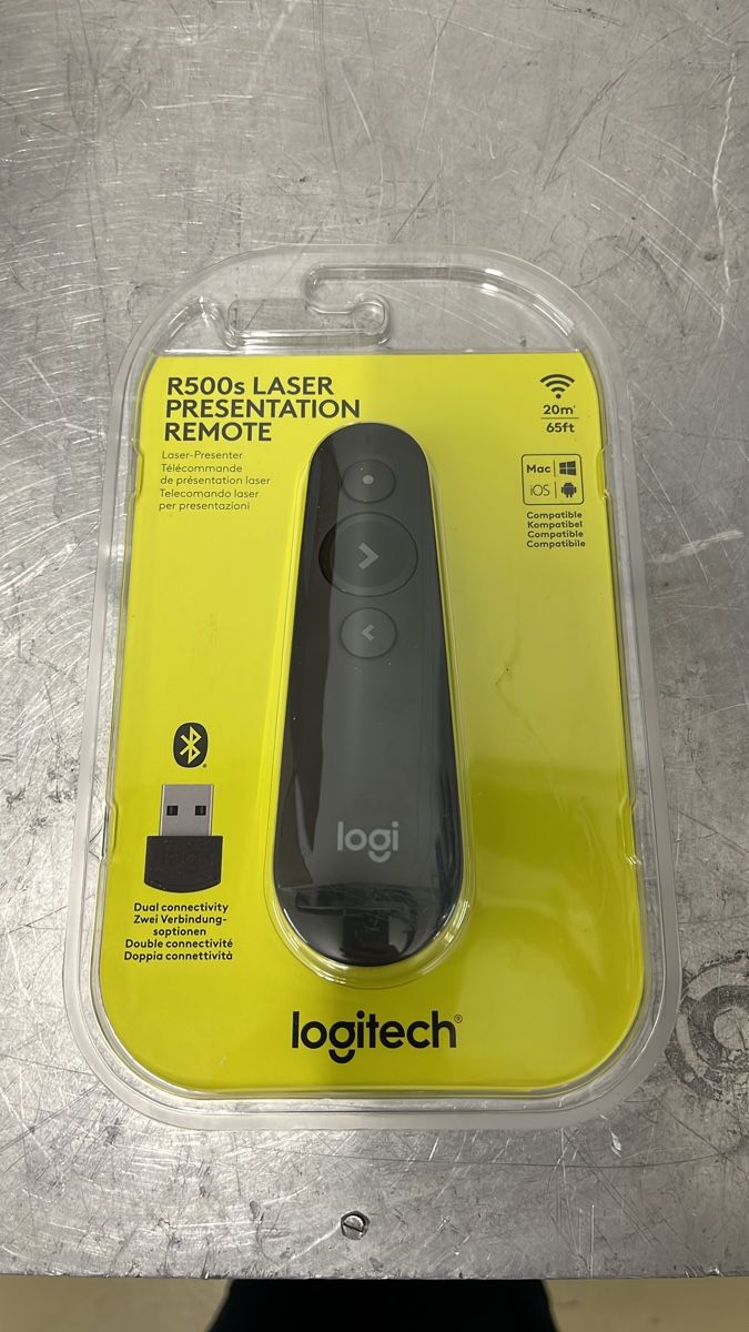 Logitech Fernbedienungen: Logitech R500s Laser Presentation Remote neu – Neu und originalverpackt aus Spreitenbach von bra_rh7n