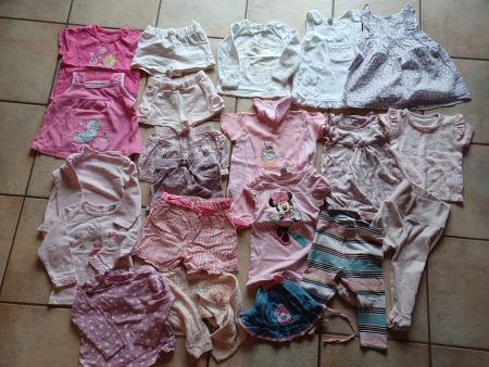 21 teiliges Sommerpacket 68 für Mädchen