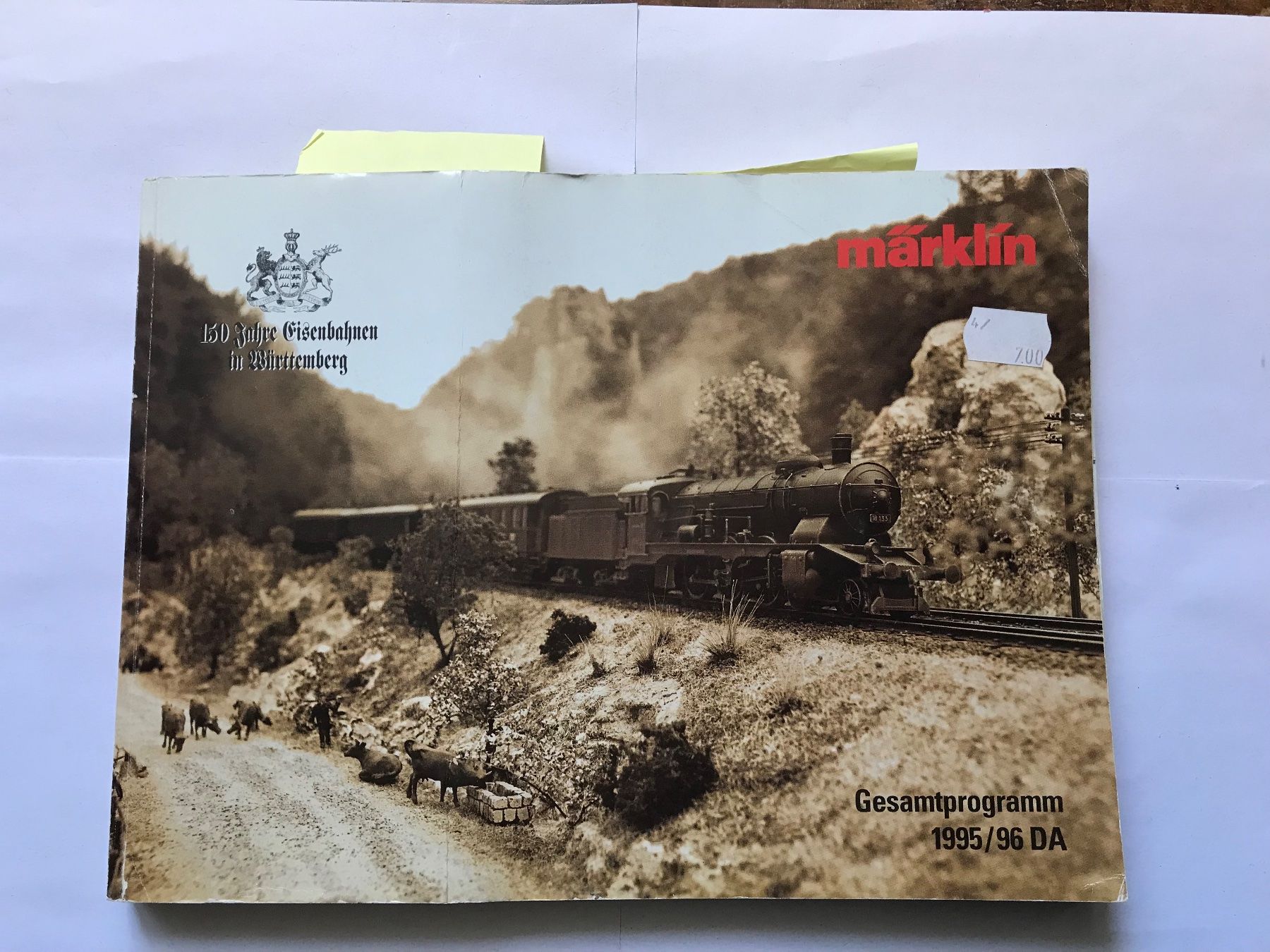 Märklin Modelleisenbahnen: märklin katalog 1995/96 – Gebraucht aus liestal von makai05