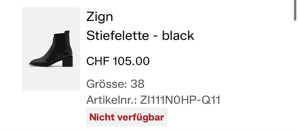 Chaussures femmes: Zign Stiefeletten 38 – D'occasion à Solothurn par Juliasju 4