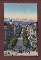 ZÜRICH - Bahnhofstrasse - Tram - 1921