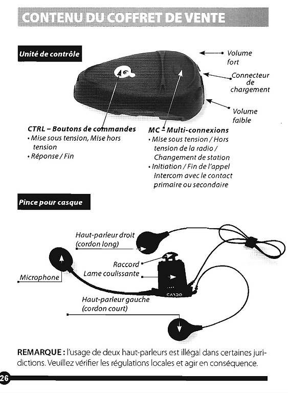 Caschi & visiere: Intercom Moto Cardo Scala Rider Q2 Multiset – Usato da Torny le Grand venduto da cla_w6np 4