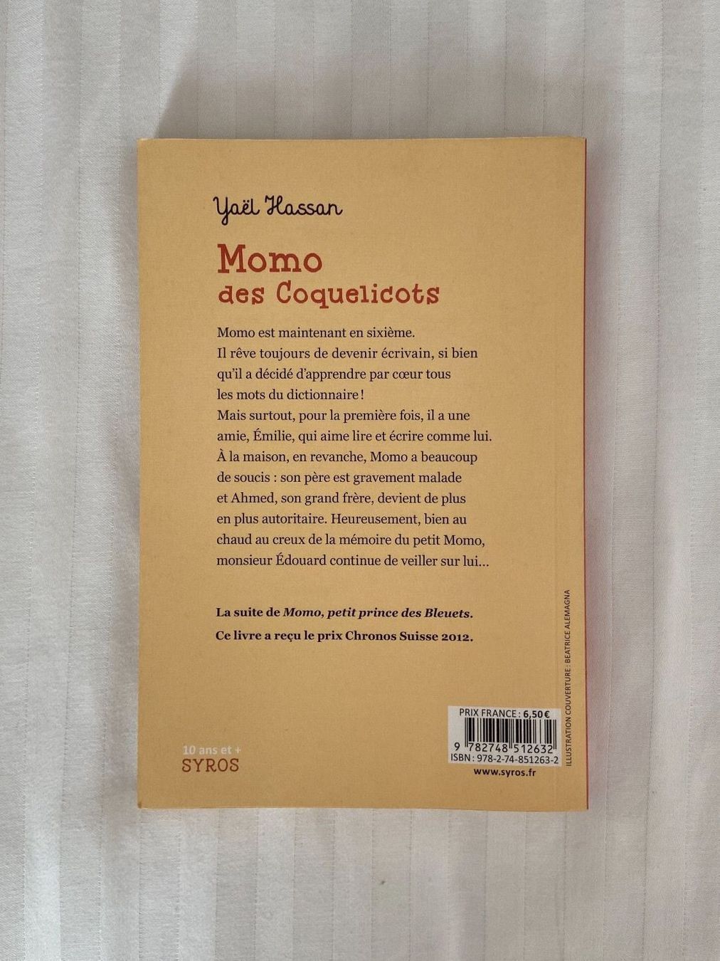 Libri: Momo des Coquelicots - Yael Hassan – Usato da Zürich venduto da dedasiba 1