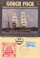 Sammelblatt zur 64. Reise der Gorch Fock A-60 (Y)