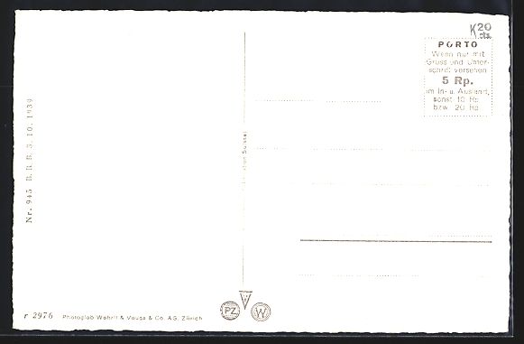Cartoline postali: AK Uster, Teilansicht mit Strassenpartie – Usato da Berlin venduto da bartko-reher 1