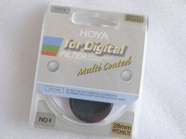 Hoya 28mm ND4 Neutral Filter / filtre. Japan. New.