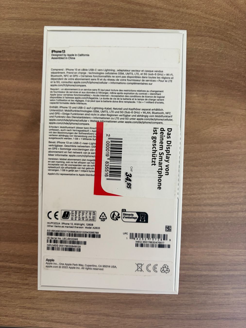 Apple Portables: iPhone 13 Top Zustand – D'occasion à Kräiligen par Bbuetzu 2