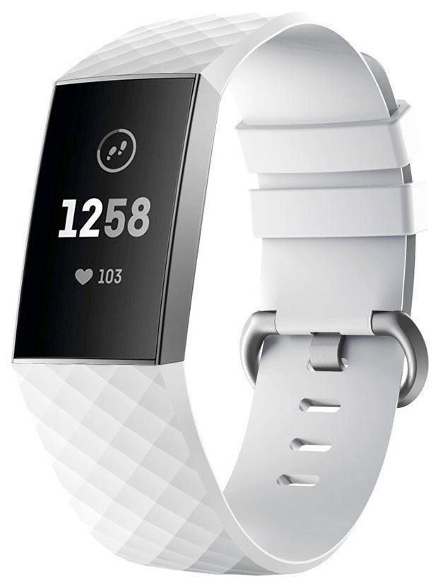 Fitbit Smartwatch: Fitbit Charge 4 Armband Silikon Weiss L – Nuovo e nell'imballaggio originale da Hinwil venduto da Luke_Key 3