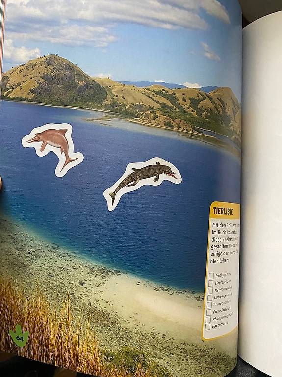 Libri: Dinosaurier Stickerlexikon – Usato da Adlikon venduto da suermel2000 3