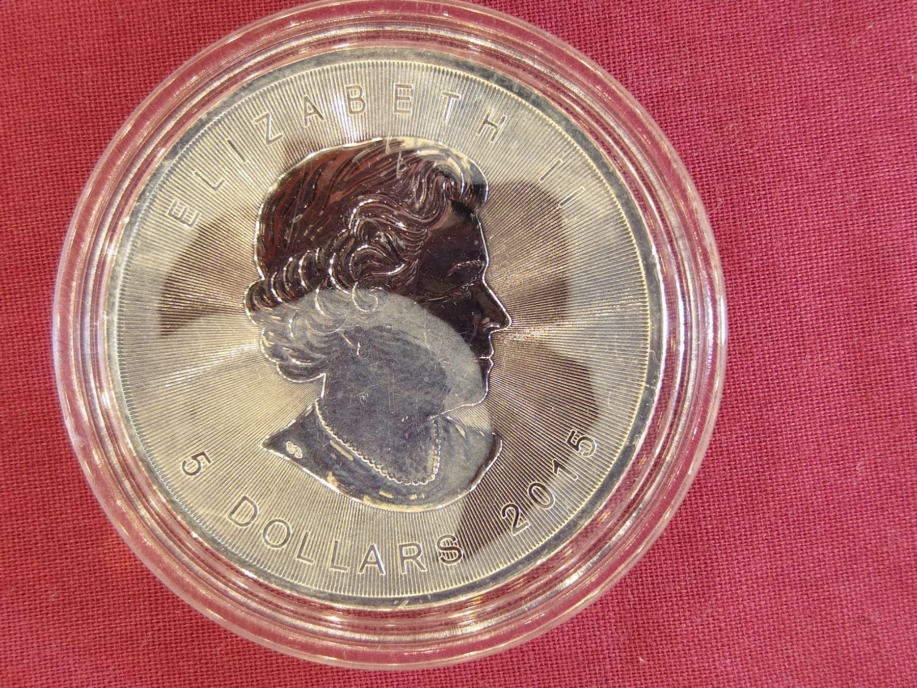 Alle Münzen: Silber Maple Leaf 1 oz - 2015 – Gebraucht aus Dättlikon von Quarz58 2