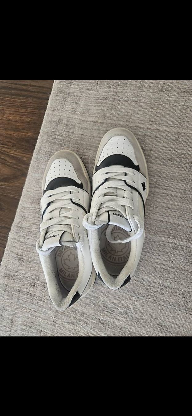 Dsquared2 Scarpe da uomo: DSQUARED2 Spiker Sneakers aus Leder – Usato da Aesch ZH venduto da Chrizz7 4