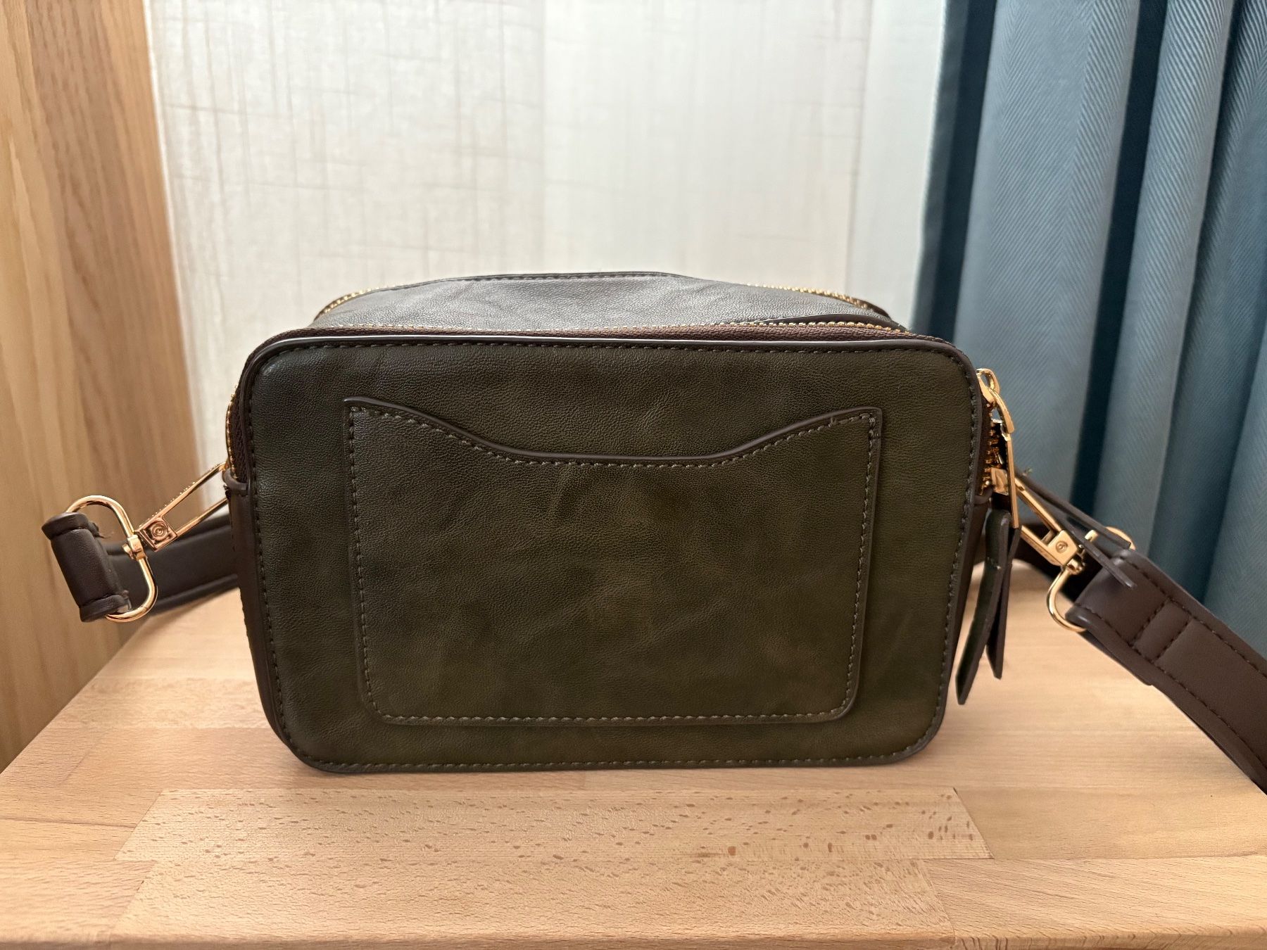 Taschen für Damen: Paco Martinez Umhängetasche, khaki/braun – Gebraucht aus Niederglatt ZH von mat_7k7p 3