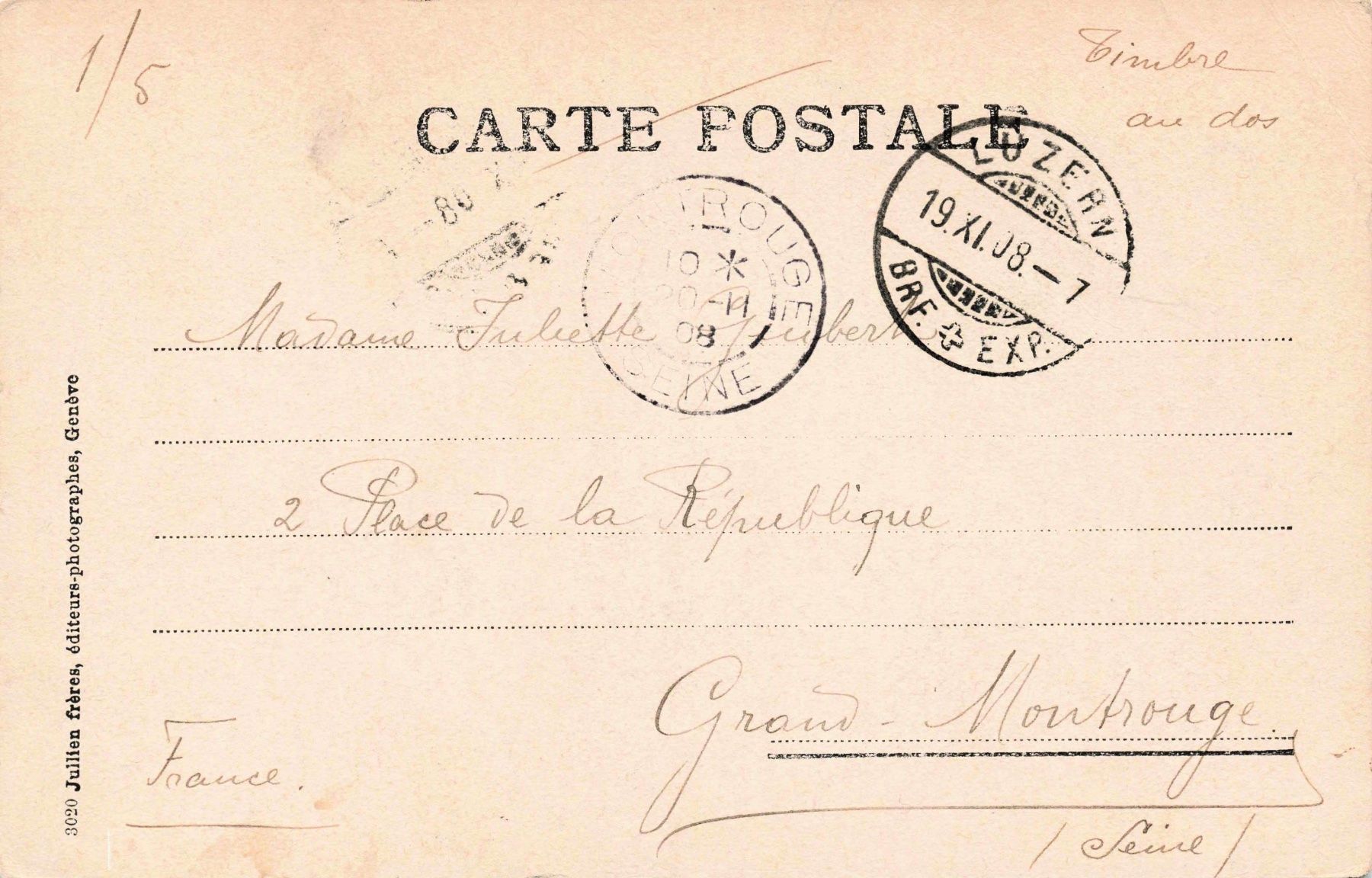 Cartoline postali: Alpe timbro Lucerna – Usato da Biasca venduto da Blenio71 1