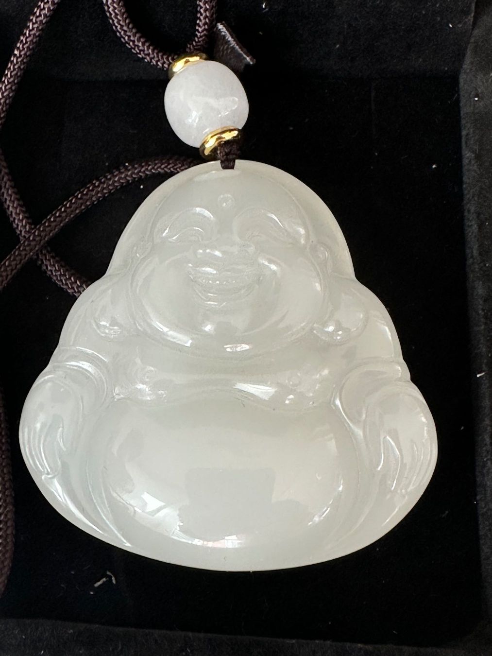 Ciondoli: Jade Buddha Anhänger – Usato da Onex venduto da Antiqueshow 2