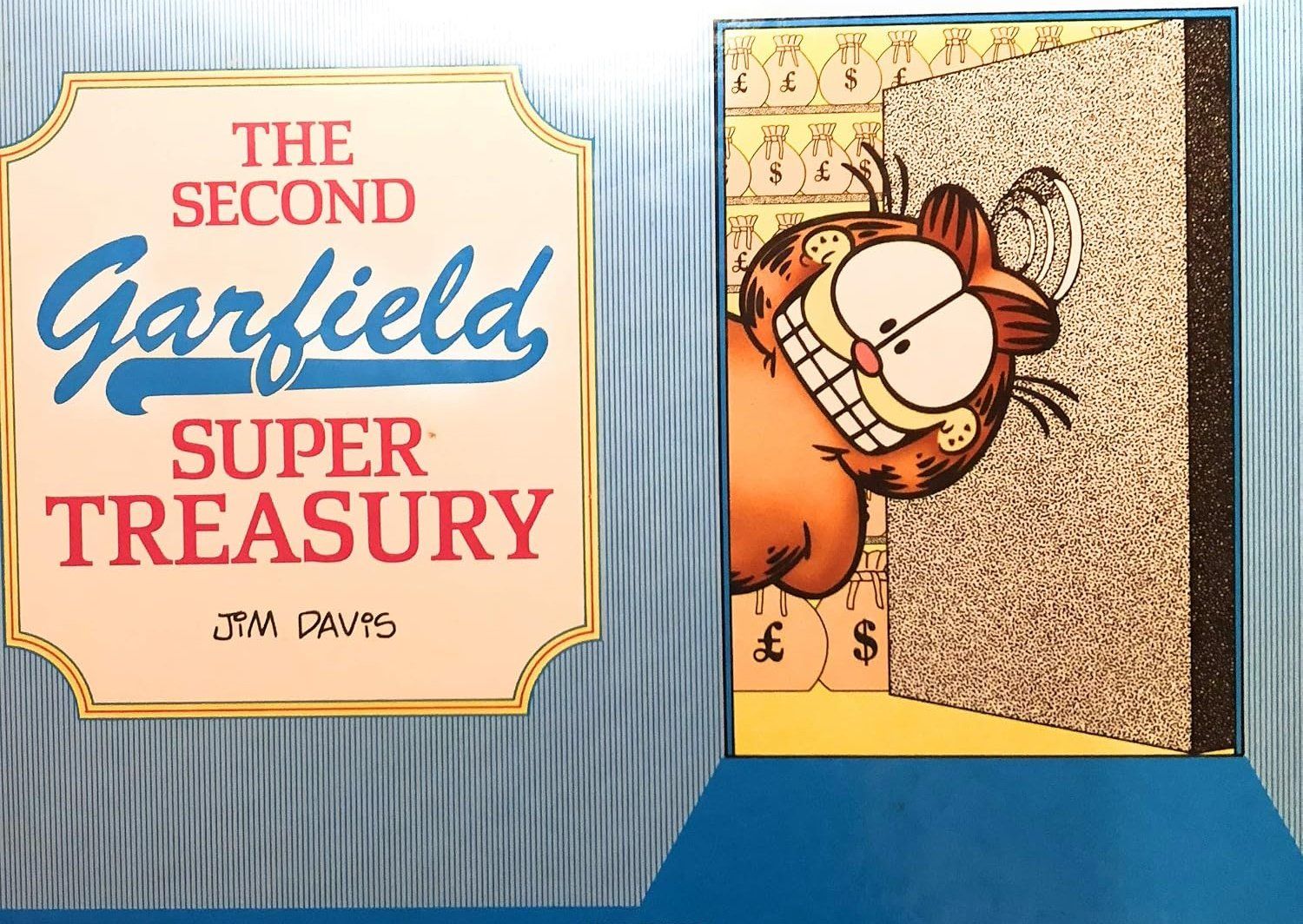Comics: The Second Garfield Super Treasury by Jim Davis EA 1990 – Gebraucht aus Basel von ideashop