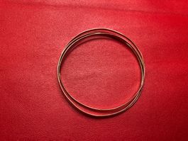 Armreif aus 18 Karat tricolor Gold Au 750