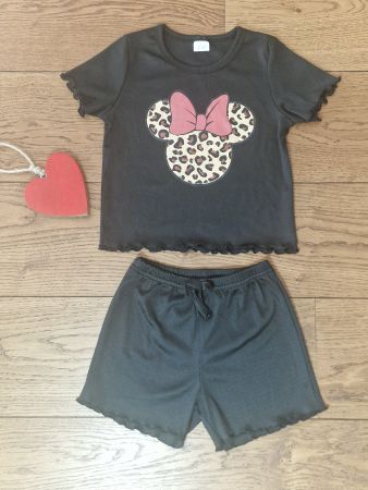 Kinder Set Minnie Mouse schwarz Gr 2-3 Jahre (98) wie neu!