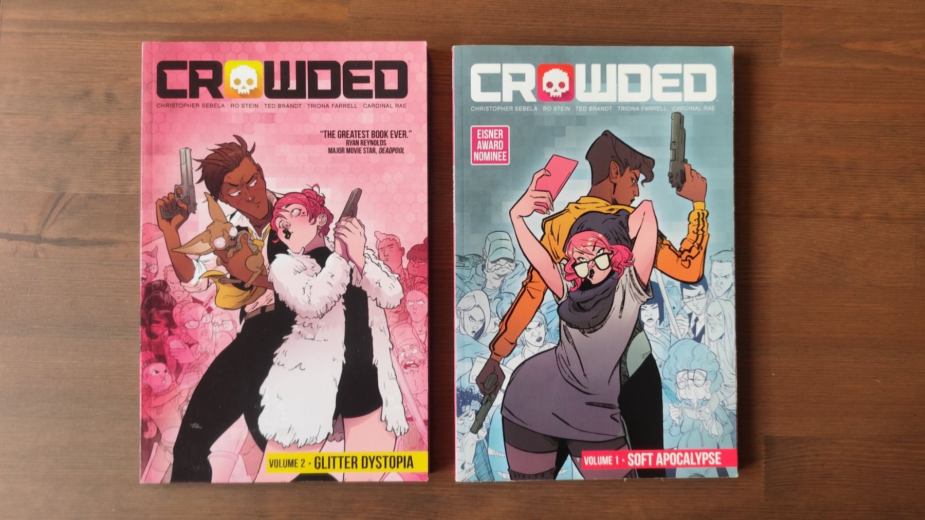 Fumetti: Crowded Comics, Band 1+2, Graphic Novel, TPB, Englisch – Usato da Liebefeld venduto da Oakman771