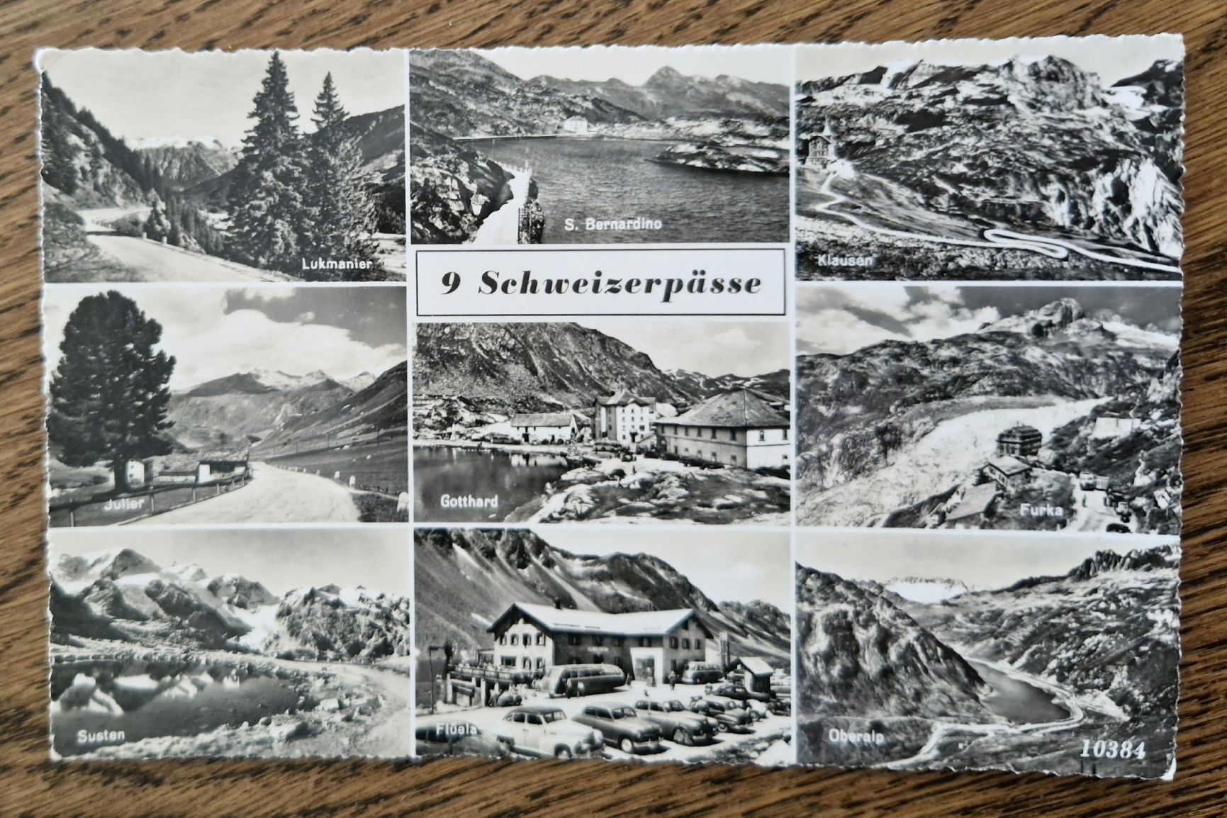 Cartes postales: Mehrbildkarte, 9 Schweizerpässe – D'occasion à Ebikon par Donar50