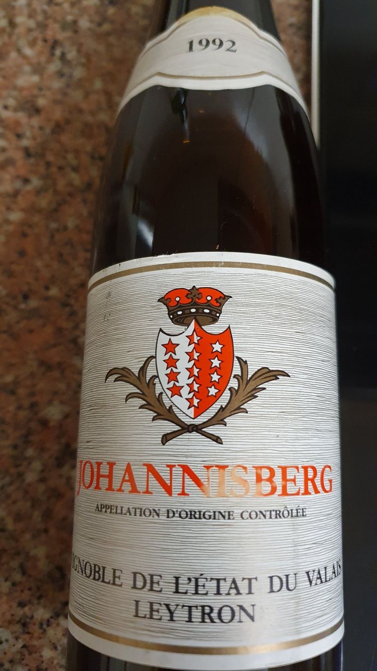 Vino: Wein Schweiz,Jahrgangs Wein 1992 – Nuovo e nell'imballaggio originale da Winterthur venduto da Ywan1