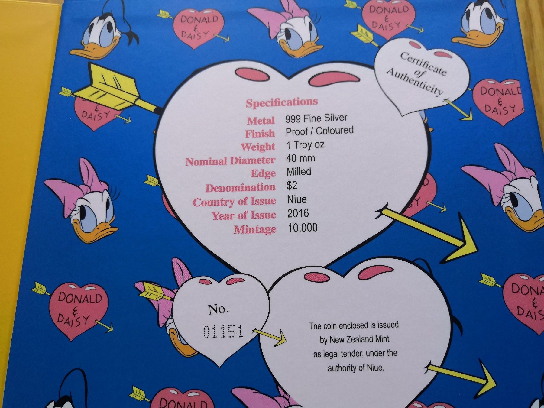 Alle Münzen: Disney Silber Münze Grazy Love – Neu (gemäss Beschreibung) aus Otelfingen von patida 5