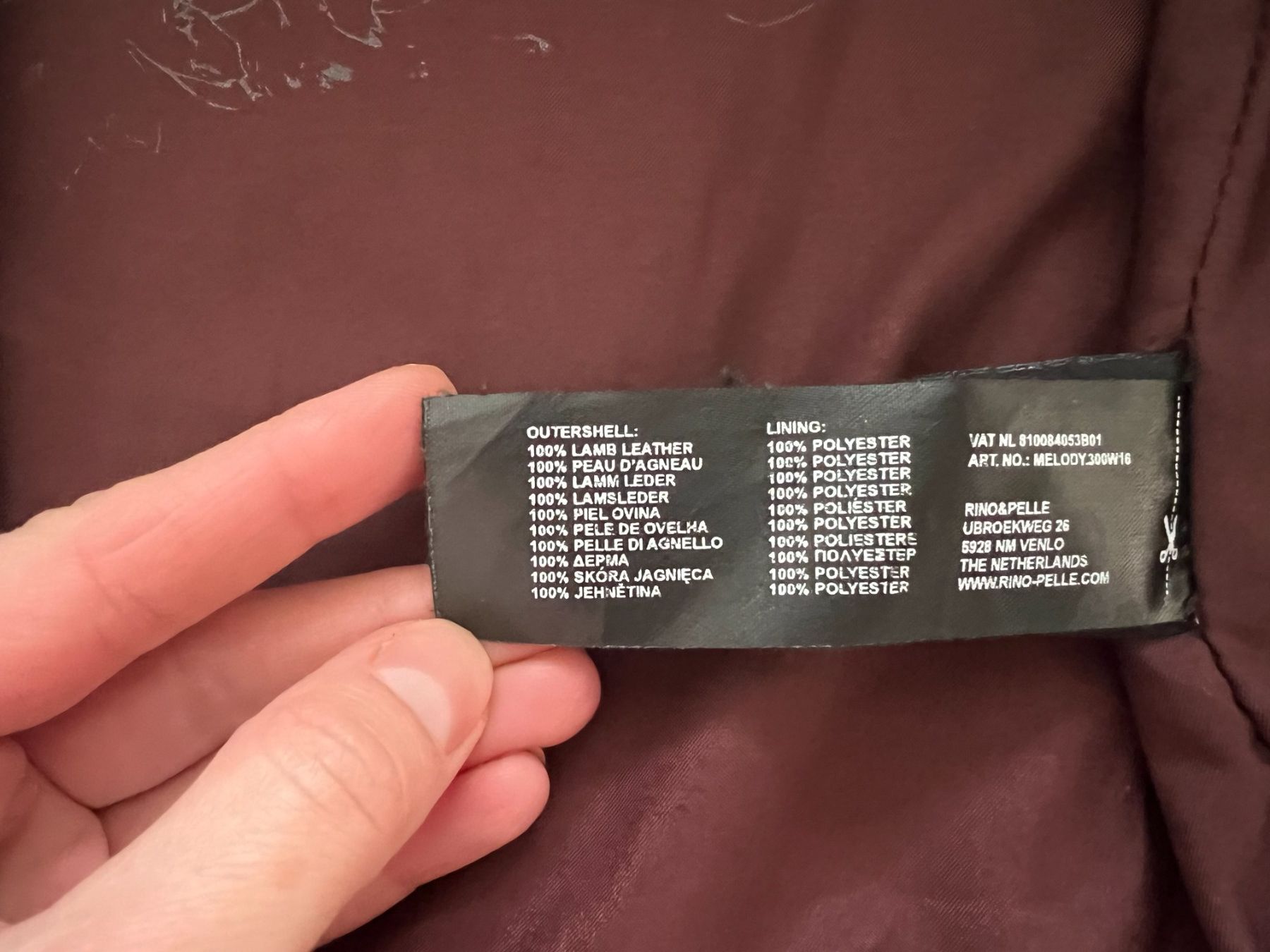 Giacche: Schöne Lederjacke Echte Lamm Größe 34 – Usato da Meggen venduto da IeMo 3