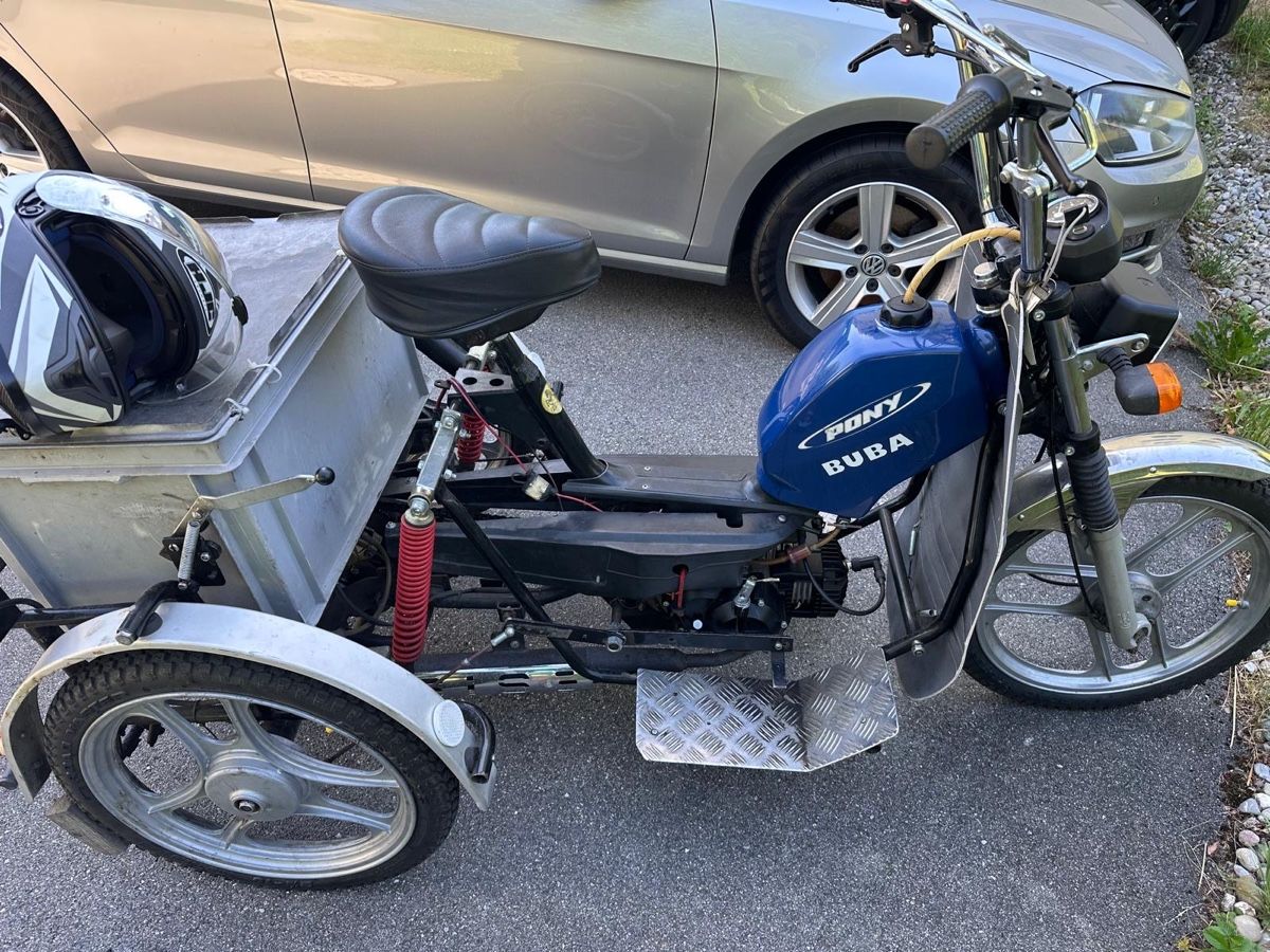Pony Cyclomoteurs: Pony Buba Typ GTX Dreirad Mofa – D'occasion à Bühler par ina_dfv6
