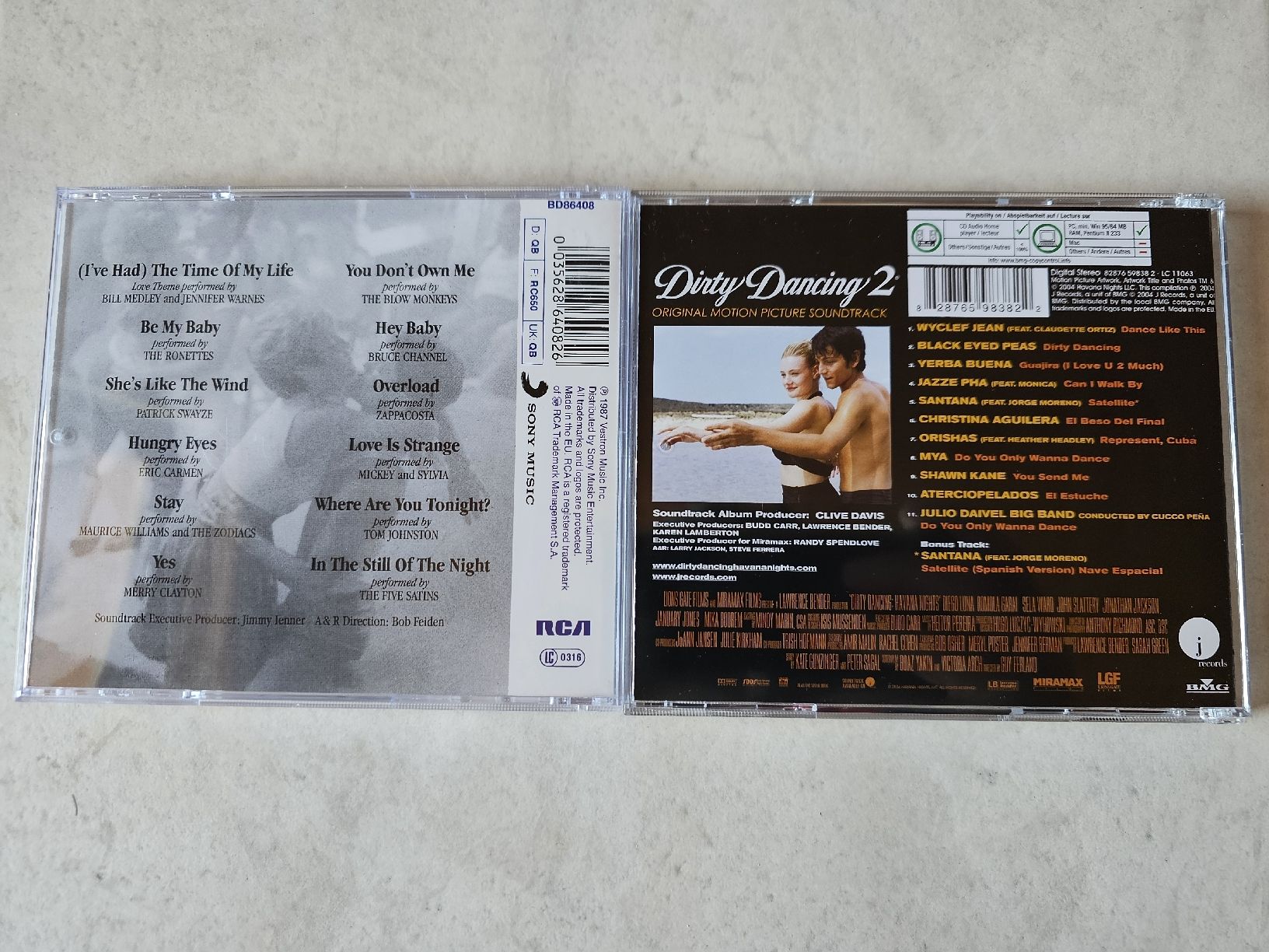 CD: Dirty Dancing  -  1 & 2 Soundtrack Alben – Usato da Schneisingen venduto da backstore24 1