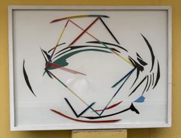 Schweizer Kunst Rolf Naghli Bild signiert 