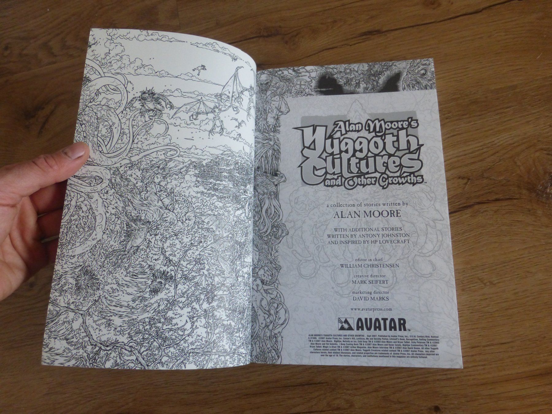 Fumetti: Yuggoth Cultures Alan Moore – Usato da Zumikon venduto da psisound 2