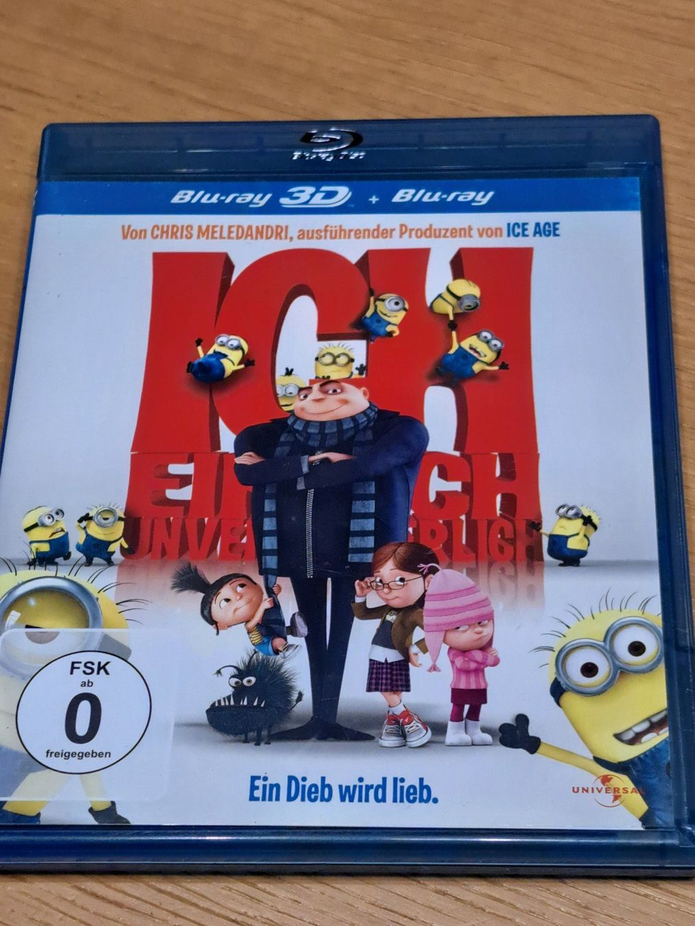 Tutti i DVDs: Blu-ray Ich einfach unverbesserlich, 2-Disc Edition 3D + BR – Nuovo (secondo la descrizione) da Unterseen venduto da Kanica