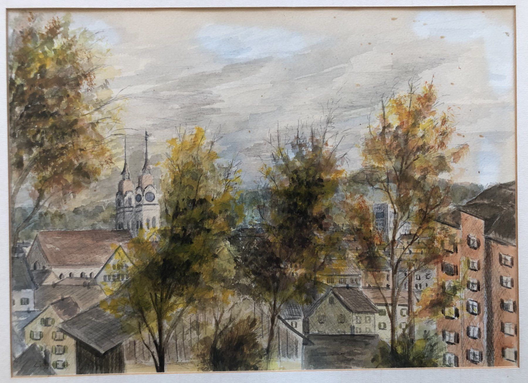 Dipinti: Gemälde - Aquarell - signiert Ziegler – Usato da Schaffhausen venduto da durruti 1