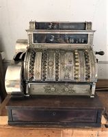 Antike Registrierkasse NATIONAL ca.1900-1910 Modell 92 Kasse