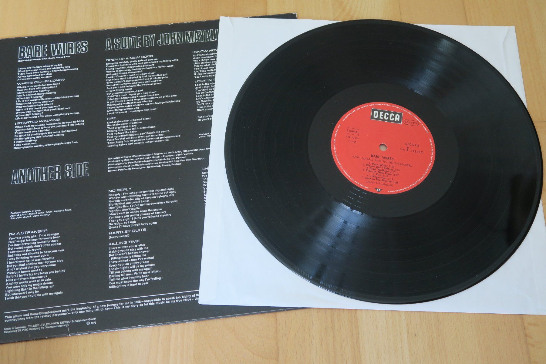 Dischi in vinile: John Mayall's Bluesbreakers – Bare Wires – Usato da Thun venduto da Karibu70 2