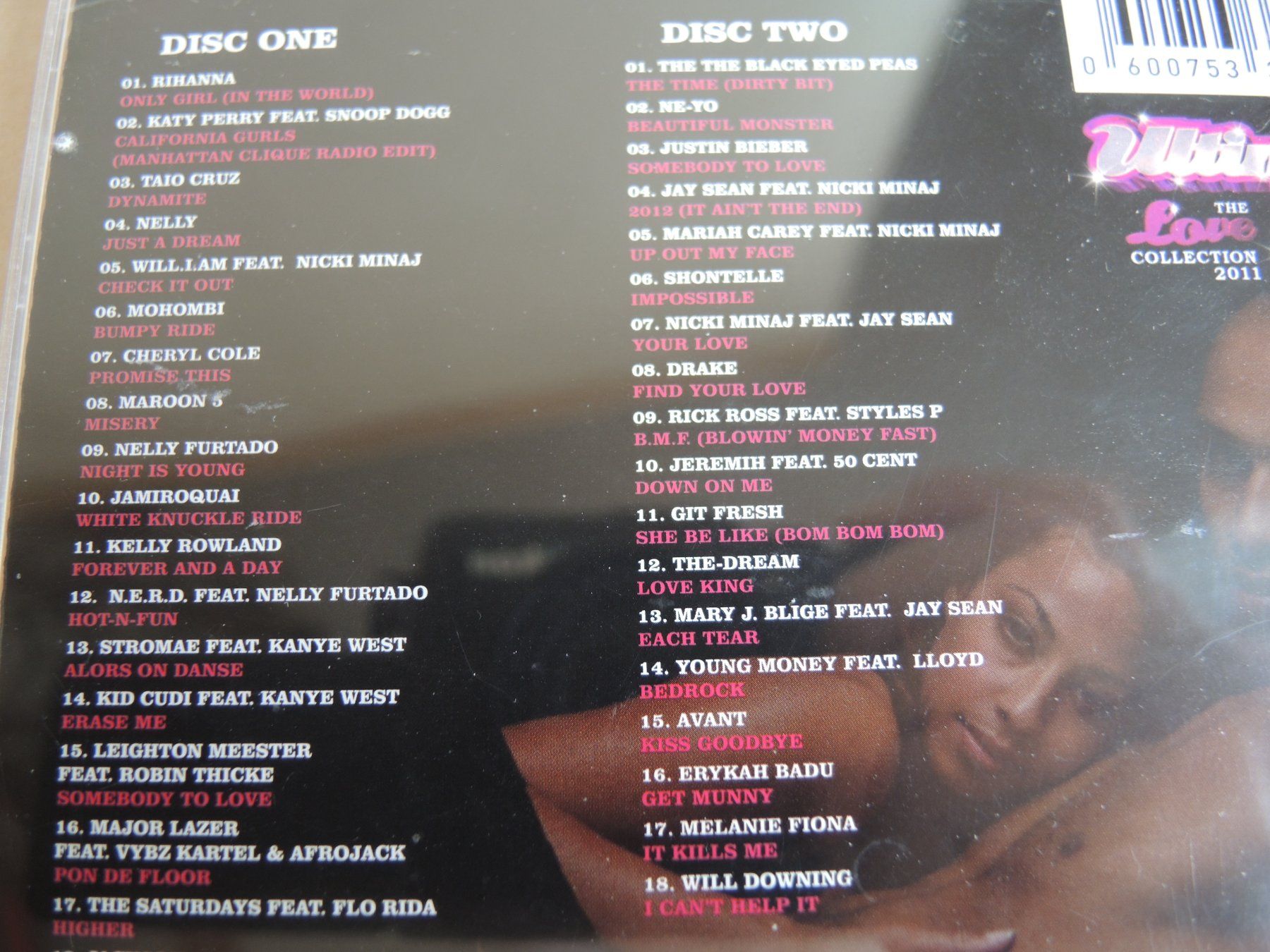 CD: Ultimate R&B - The Love Collection 2011 Doppel CD – Usato da Rorschach venduto da Pop-upBrocki 4