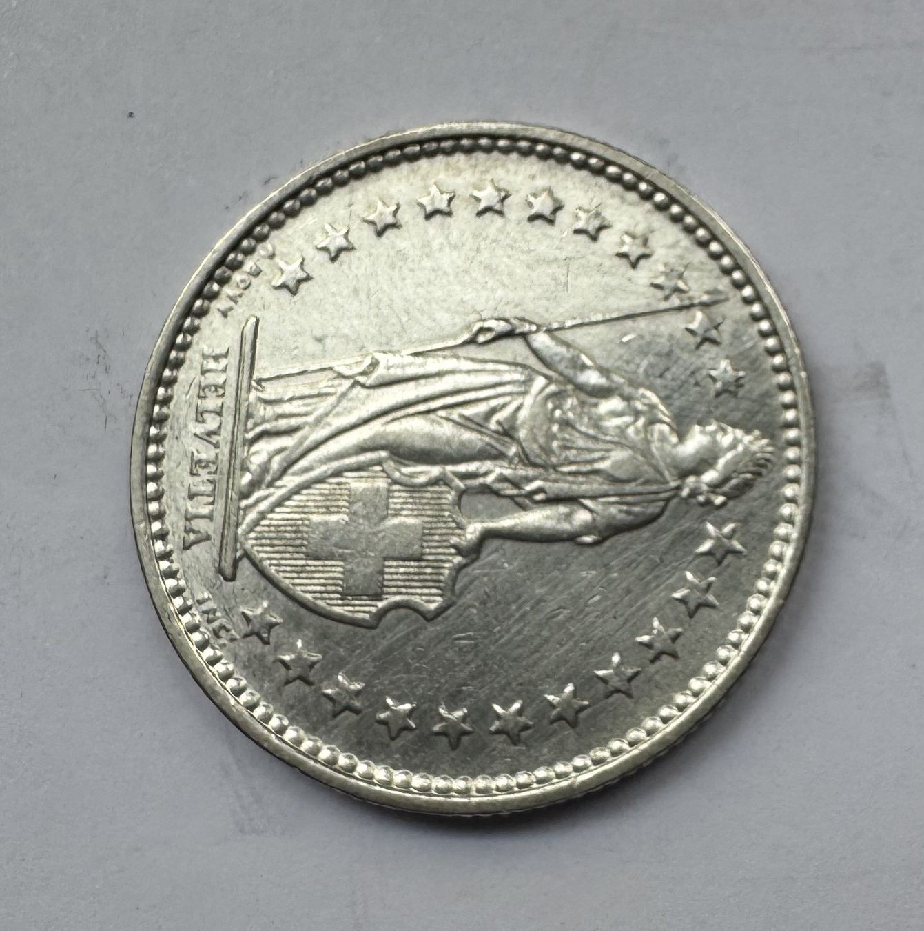 Tutti le monete: 1911 2 Franken -unz – Usato da Kirchberg SG venduto da Helveticus00 2