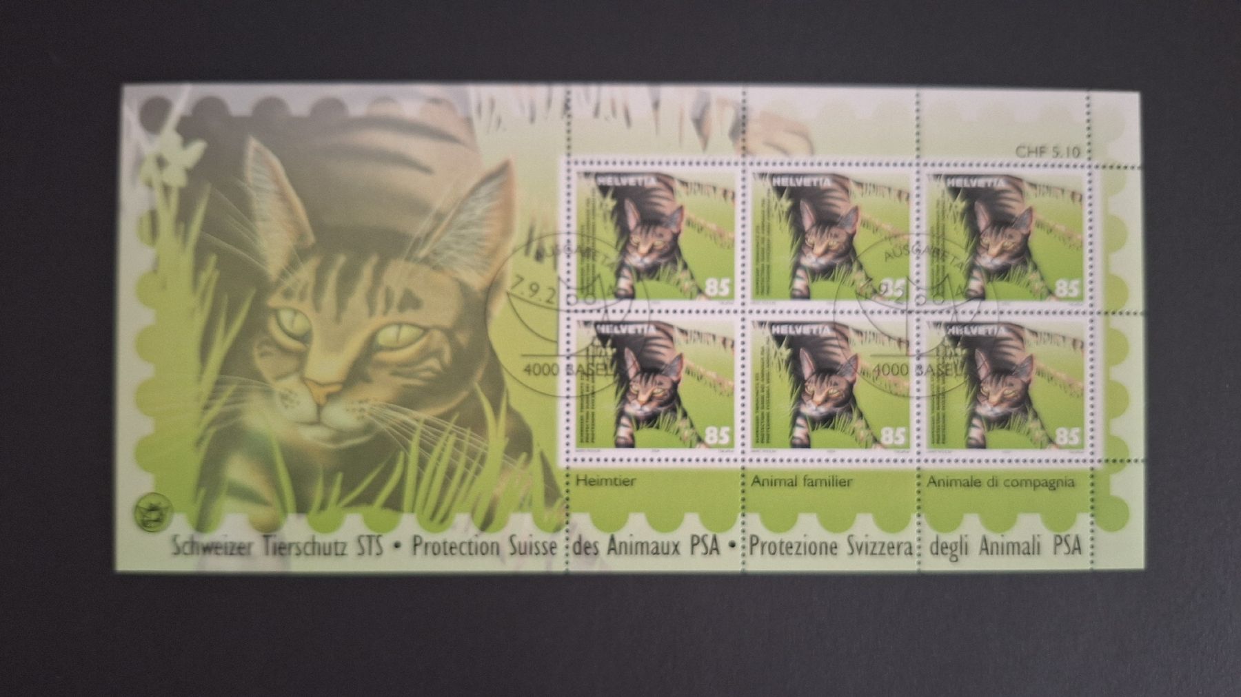 Alle Briefmarken: 2004,Nr.1130-1132 3×Kleinbogen ET – Neu (gemäss Beschreibung) aus Pratteln von walti-6060 1