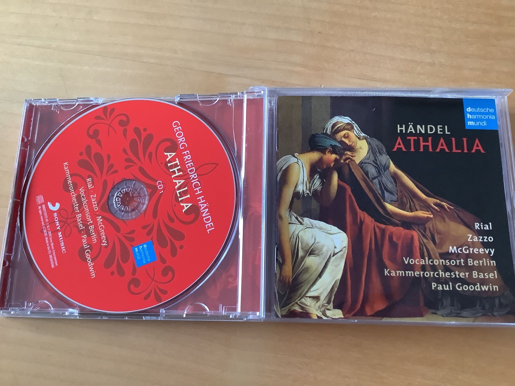 CD: Händel Athalia – Usato da Zürich venduto da airyfairy 2