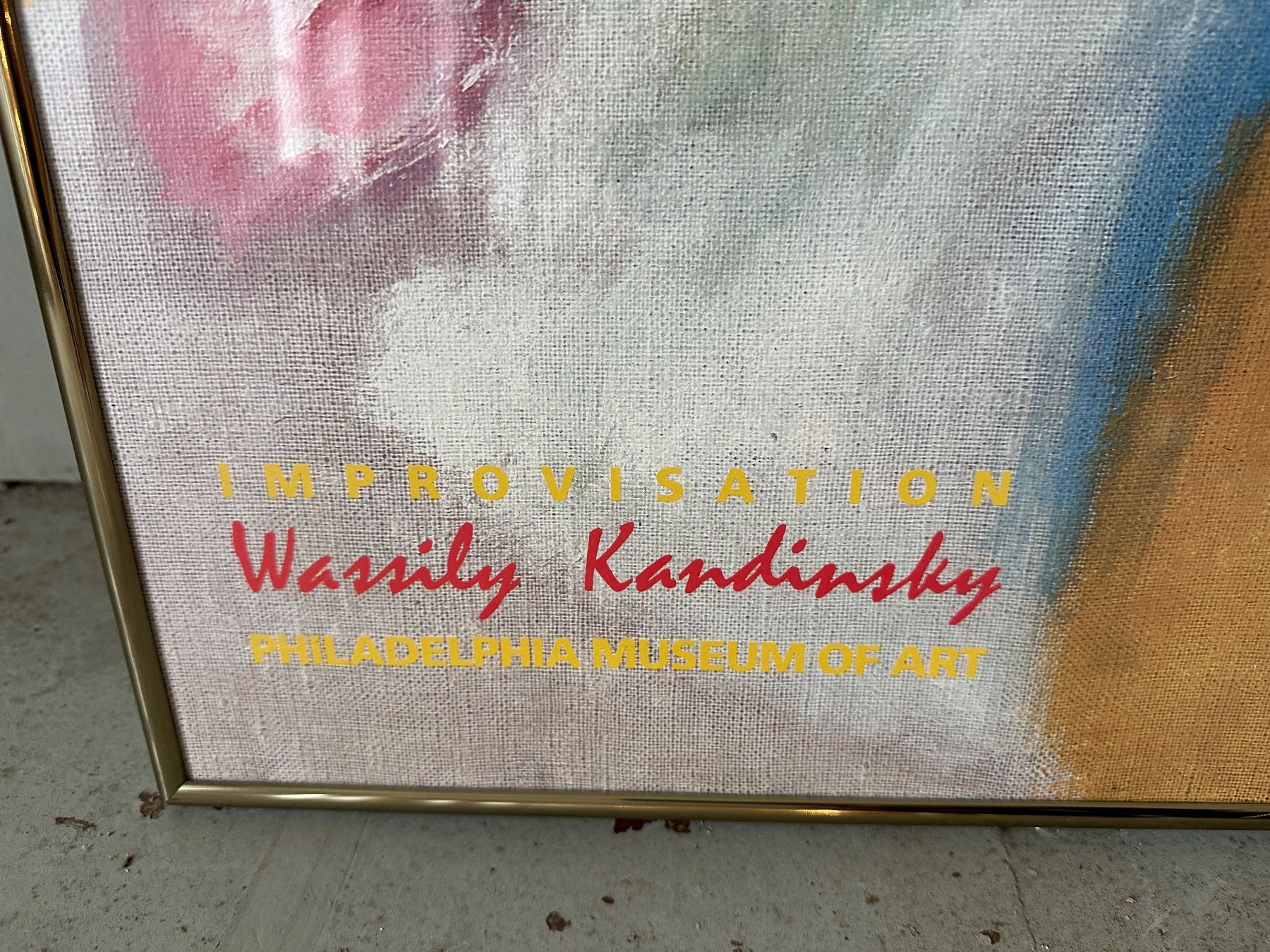 Foto & Immagini: grosser Kunstdruck Improvisation - Wassily Kandinsky – Usato da Zürich venduto da frauflufelberg 2
