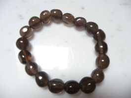 Armband Naturstein Rauchquarz