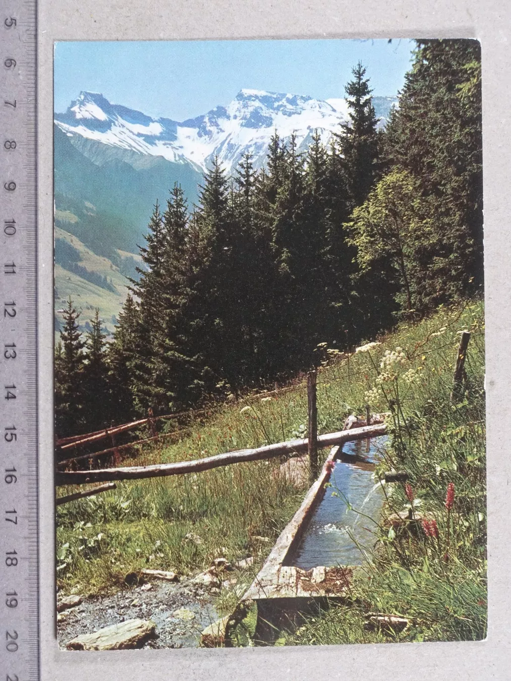 Cartoline postali: Adelboden, 1968 – Usato da Lenzburg venduto da fh1