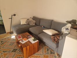 Vimle Bettsofa Gunnared Grau